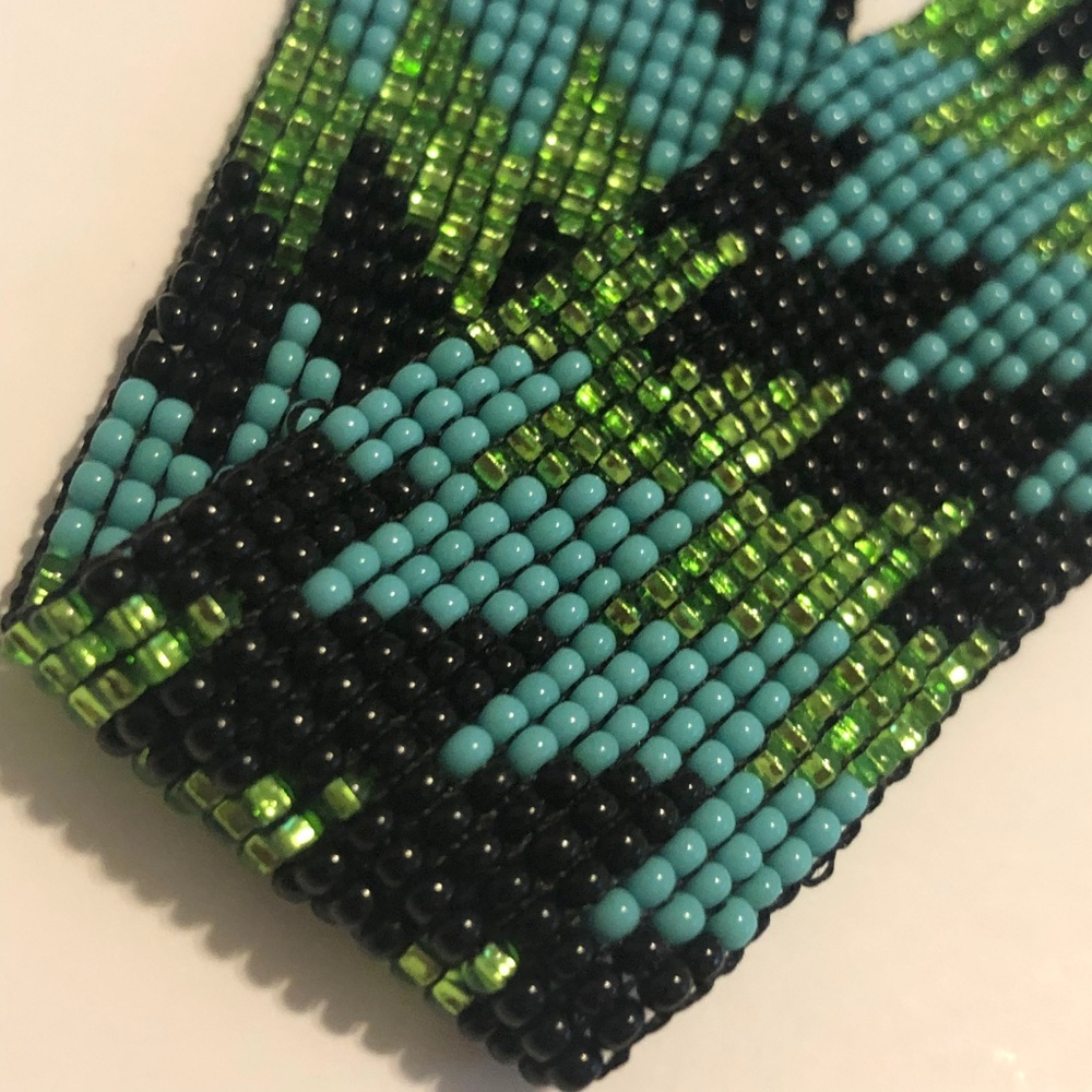 Bracelet: chaquira handmade | Peruvian | Beaded - Picture 8 of 9